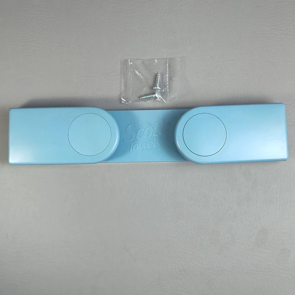 Vintage Scott Paper Towel Holder BLUE All Roll Sizes 1996 MCM